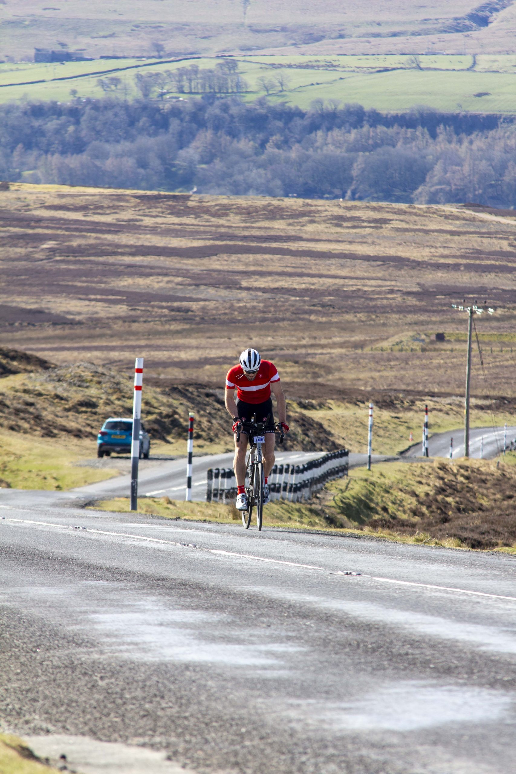 Cyclist Photo in Northumberland